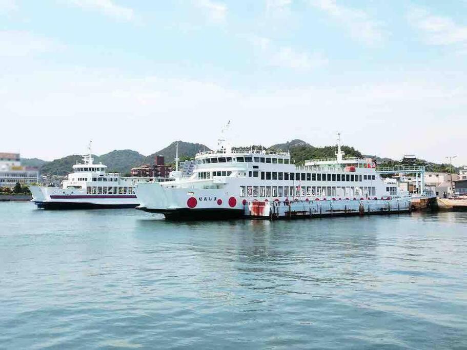 日々の宿: 宇野駅から車で5分 直島へ 最大7名様 古民家貸切 一棟貸し Tamano Bagian luar foto